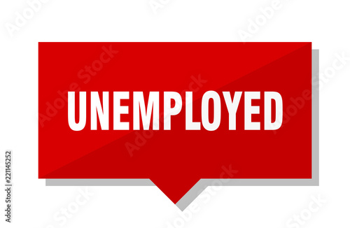 unemployed red tag