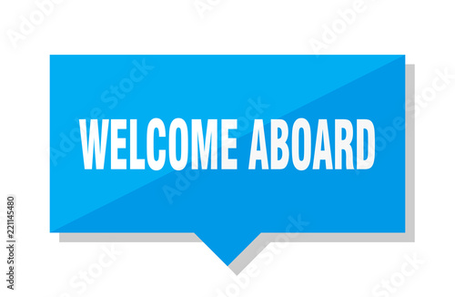 welcome aboard price tag