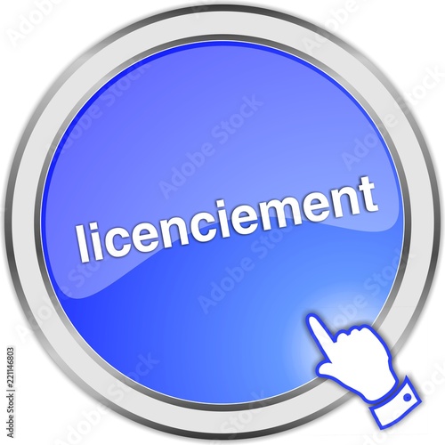 bouton licenciement