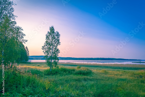 Lake wiew from Kajaani, Finland.