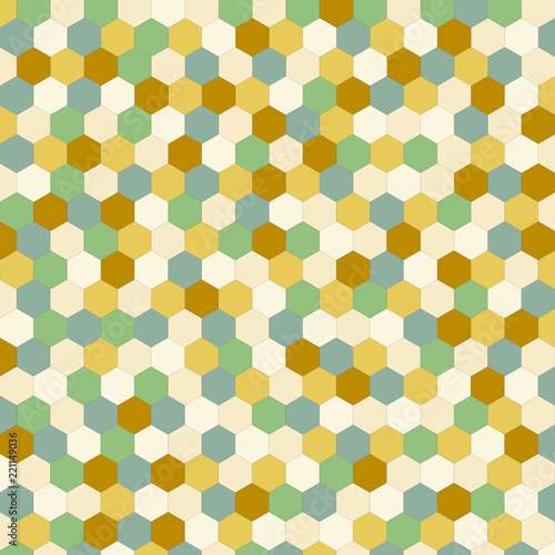 Wallpaper Mural Flat geometric pattern texture. Multicolor abstract background for print and textile Torontodigital.ca