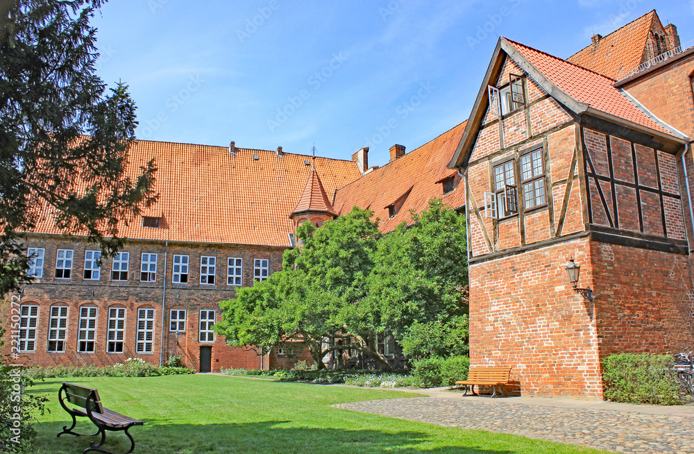 Rathaus Lüneburg: Innenhof (ab 13. Jh., Niedersachsen)