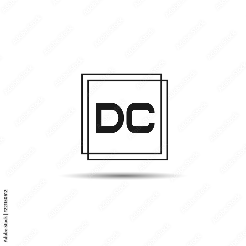 Initial Letter DC Logo Template Design Initial Letter DC Logo Template Design