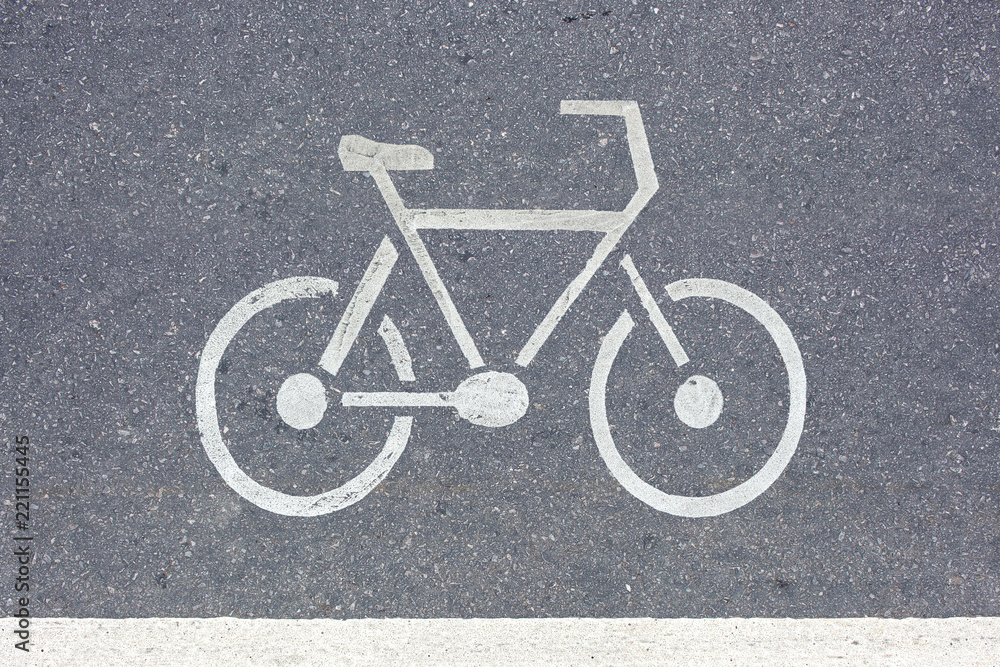 bicycle road sign bicycle road sign
