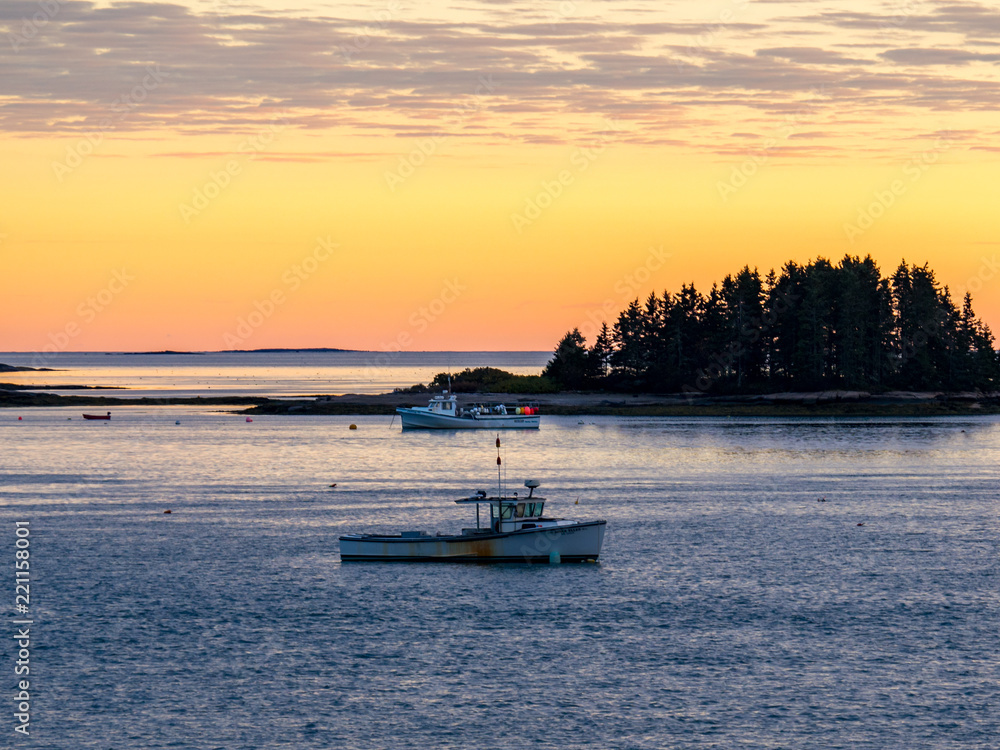 Naklejka premium Sunset 