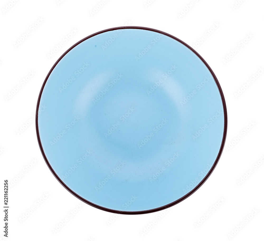ceramics bowl isolated on white background