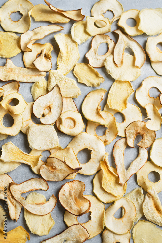 Assorted dehydrated fruit chips Assorted dehydrated fruit chips