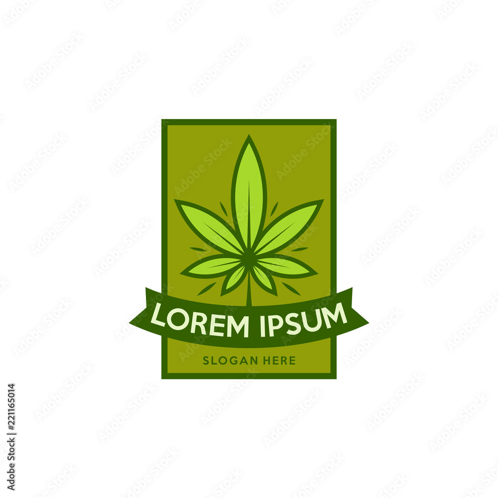 Cannabis logo vector. Marijuana labels on Logos. Medical cannabis retro logo. Cannabis leaf emblem. Cannabis logo vector. Marijuana labels on Logos. Medical cannabis retro logo. Cannabis leaf emblem.