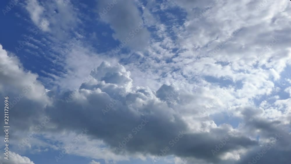 The movement of the cloud The movement of the cloud