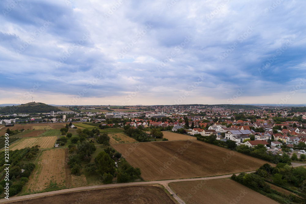 Luftbild Weilimdorf Industriegebiet