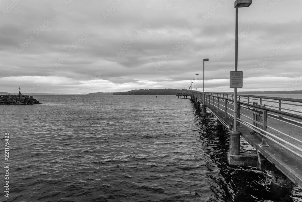 Obraz premium Puget Sound Storm Clouds