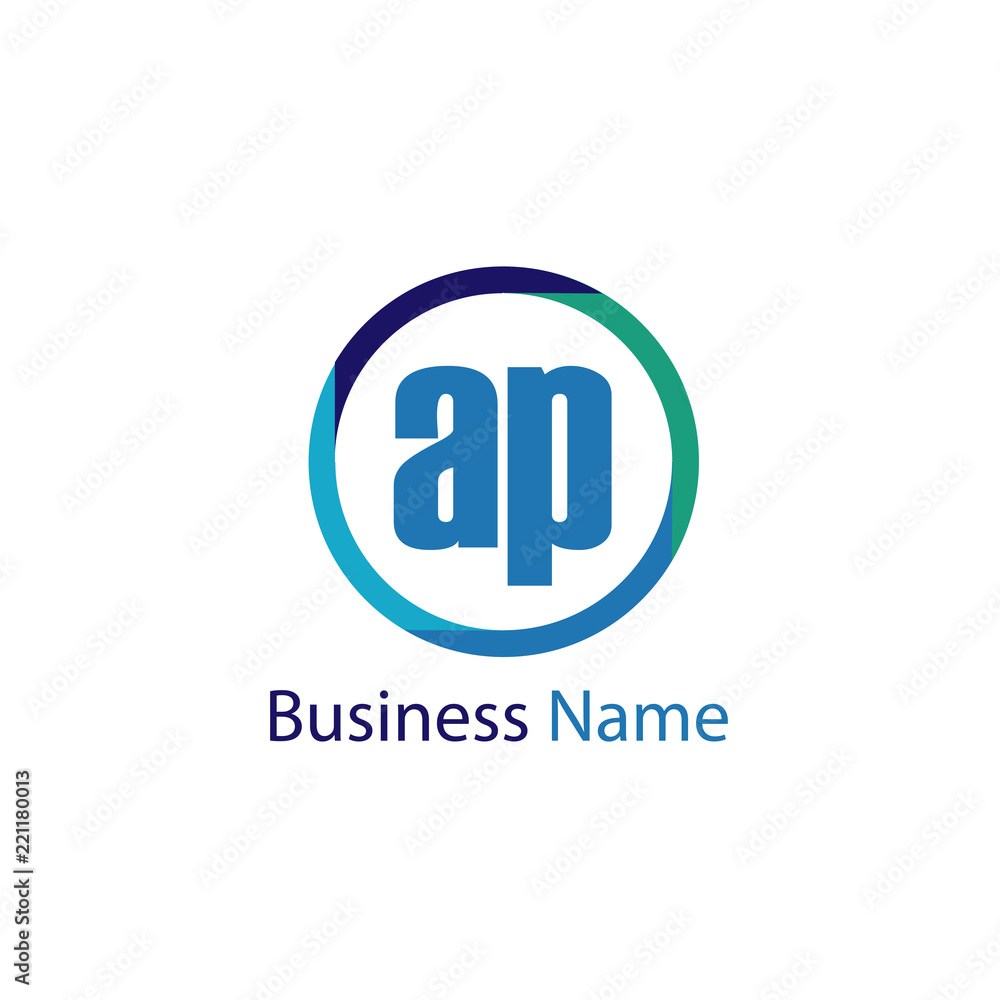Initial Letter AP Logo Template Design Initial Letter AP Logo Template Design
