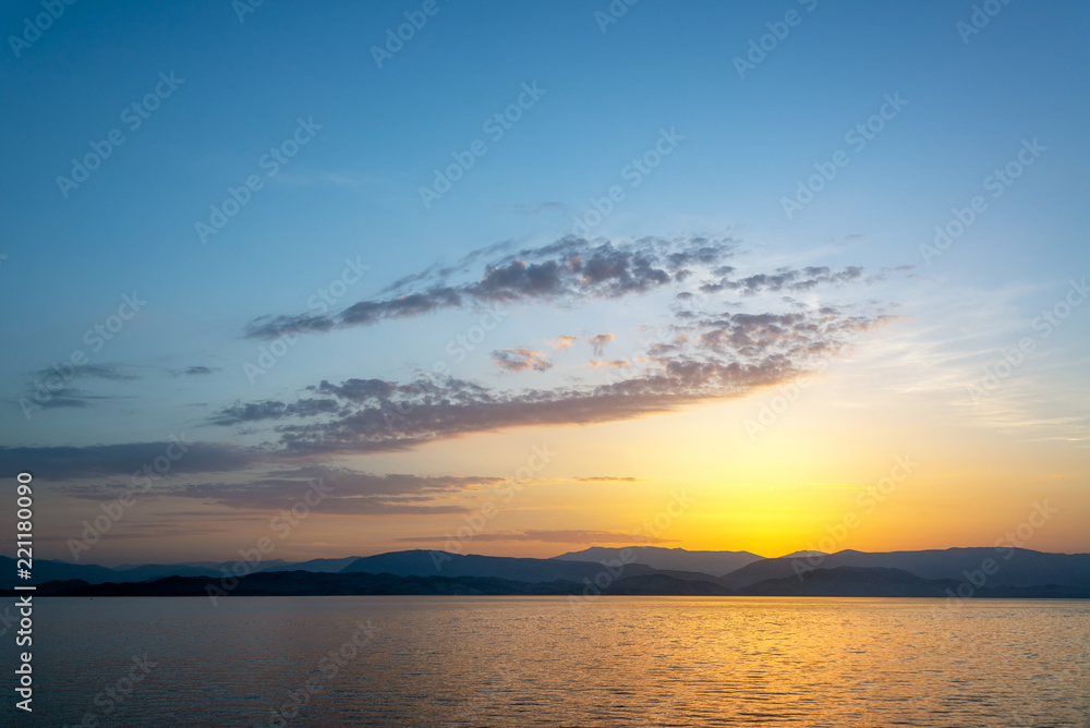 Sunrise in Corfu