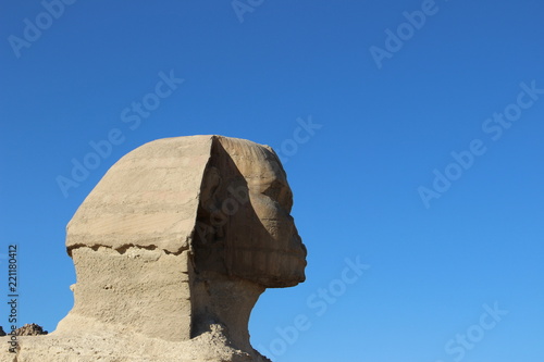 Große Sphinx von Gizeh Nase