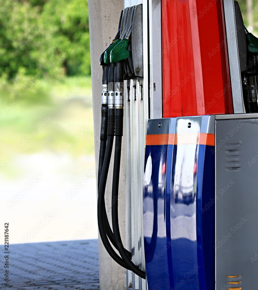 petrol pump with unleaded petrol pump with unleaded