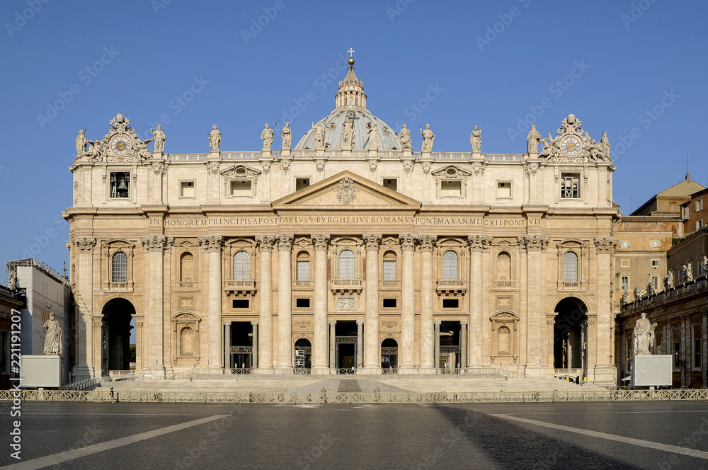 Rome -  Vatican, Basilica of Saint Peter.