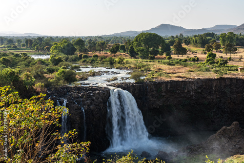 Äthiopien - Am blauen Nil bei Tis Issat