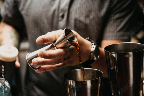 Canvas Print Cocktail pour