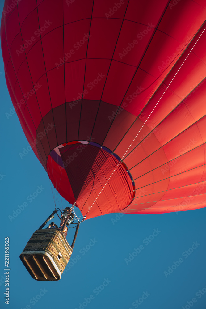 Fototapeta premium Globos aerostáticos en Festival de Globos en León Guanajuato