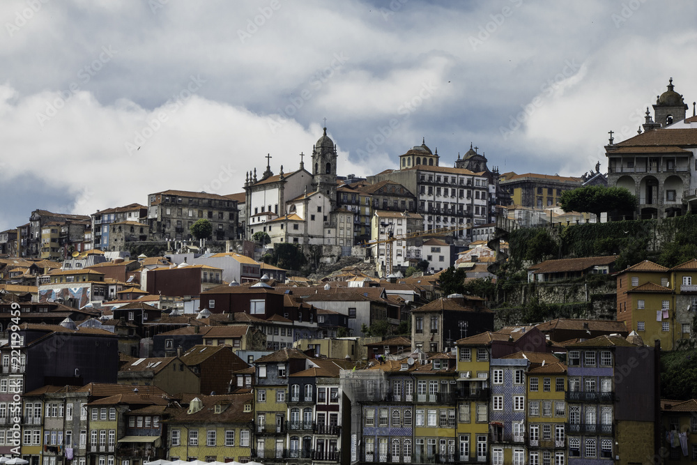 Fototapeta premium Turista no Porto, Portugal