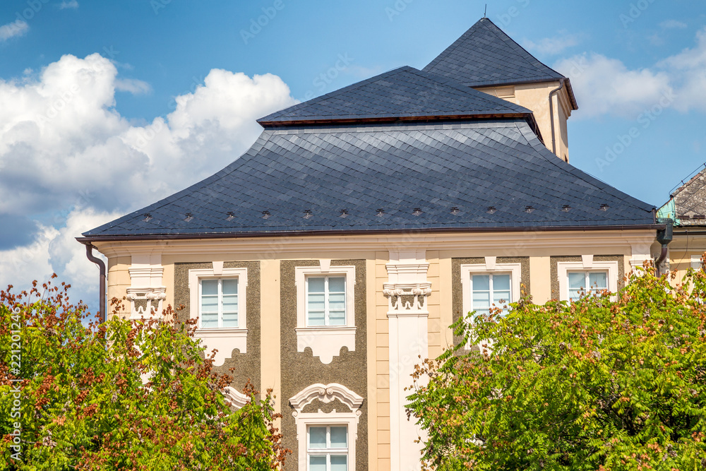 Sankturin House on Palacky Square in Kutna Hora, Czech Republic, Europe.