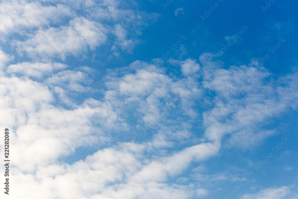 beautiful floating clouds in the blue sky beautiful floating clouds in the blue sky