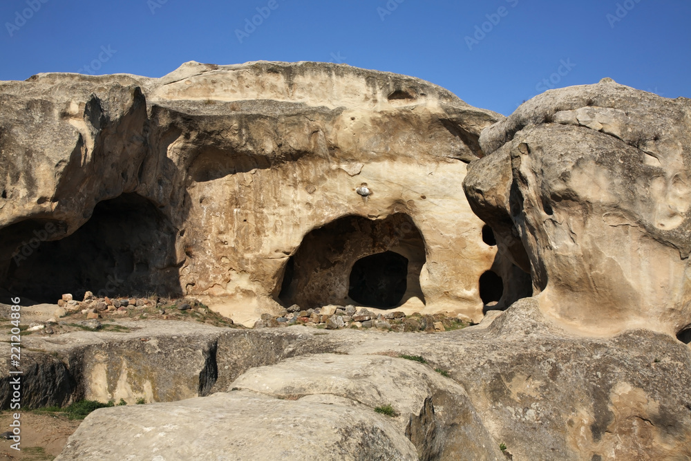 23          Uplistsikhe cave complex (Lord's fortress) near Gori. Shida Kartli region. Georgia