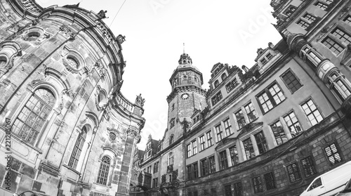 Obraz na płótnie Dresden Castle w salonie