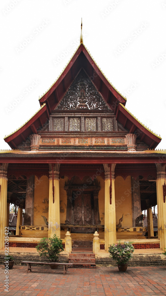 Wat Si Saket (Sisaket) in Vientiane. Laos
