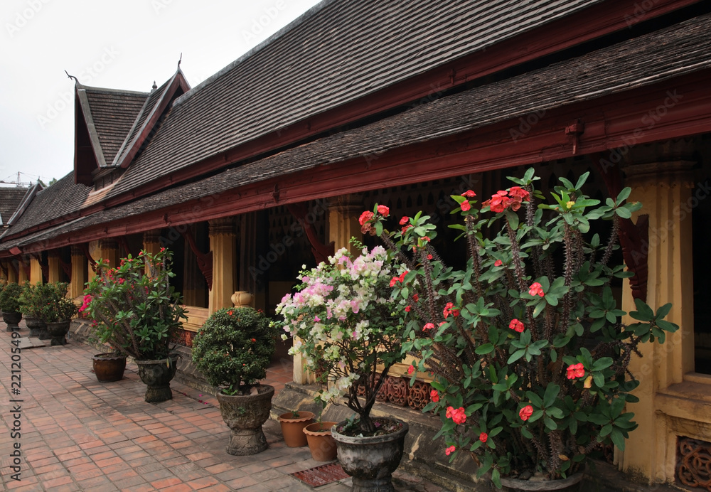 Wat Si Saket (Sisaket) in Vientiane. Laos