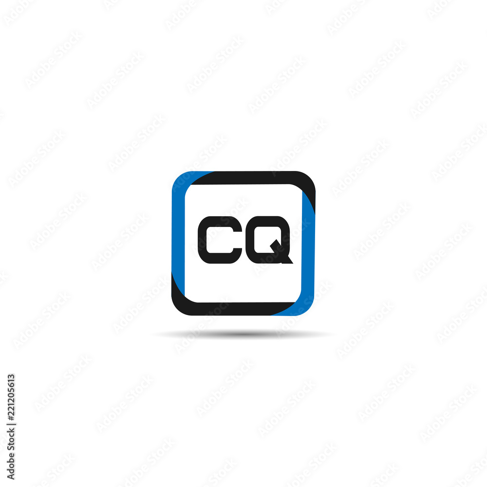 Initial Letter CQ Logo Template Design Initial Letter CQ Logo Template Design