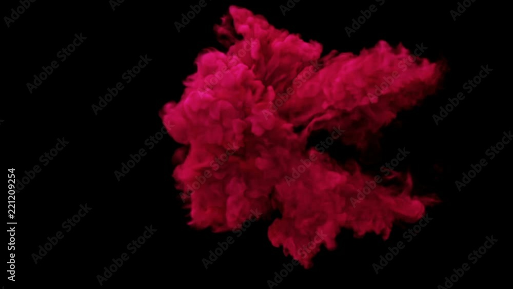 Abstract smoke shape explosion. Red smoke blast making swirls. Abstract smoke shape explosion. Red smoke blast making swirls.