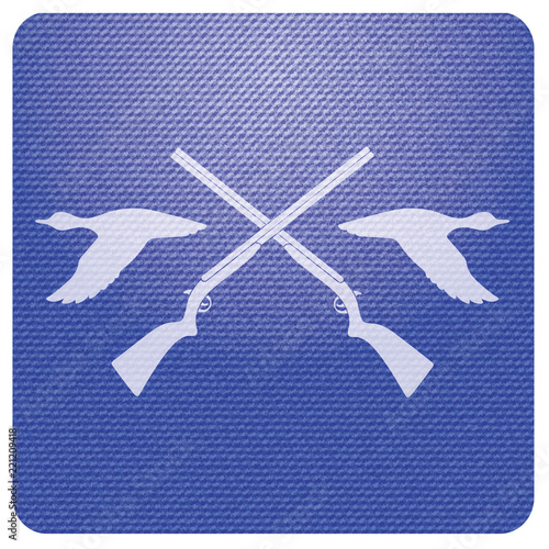 Hunting club logo icon