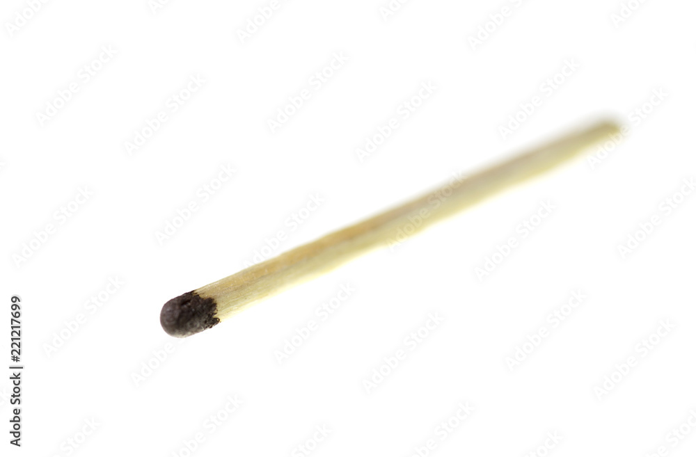 match on a white background macro match on a white background macro