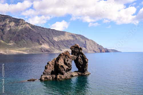 Roque de Bonanza beach in El Hierro photo