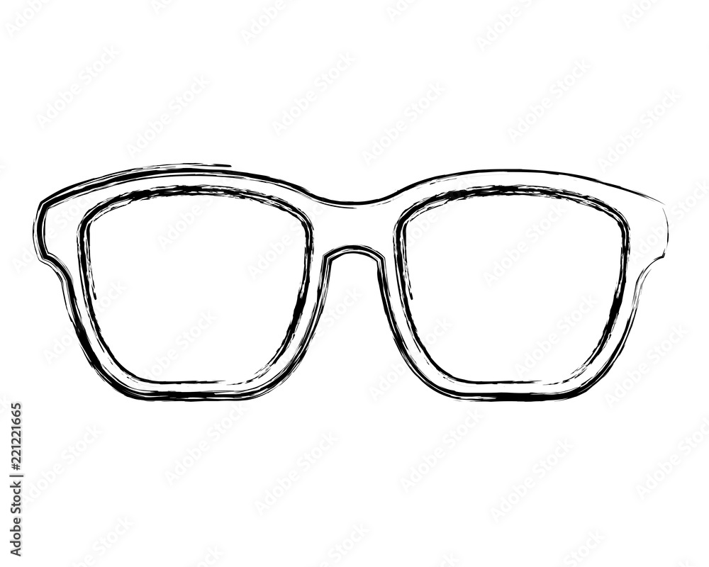 Fototapeta premium hipster glasses fashion trendy aceessory