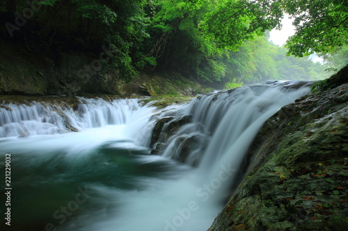 夏の気仙大滝