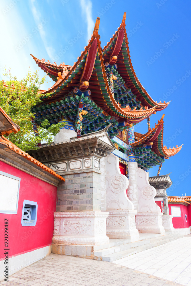 Traditional Chinese concept: ancient Chinese architecture Traditional Chinese concept: ancient Chinese architecture