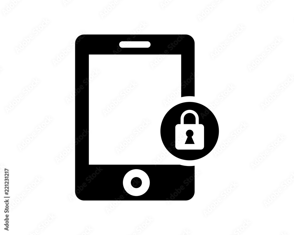 black computer phone secure protect image vector icon logo symbol black computer phone secure protect image vector icon logo symbol