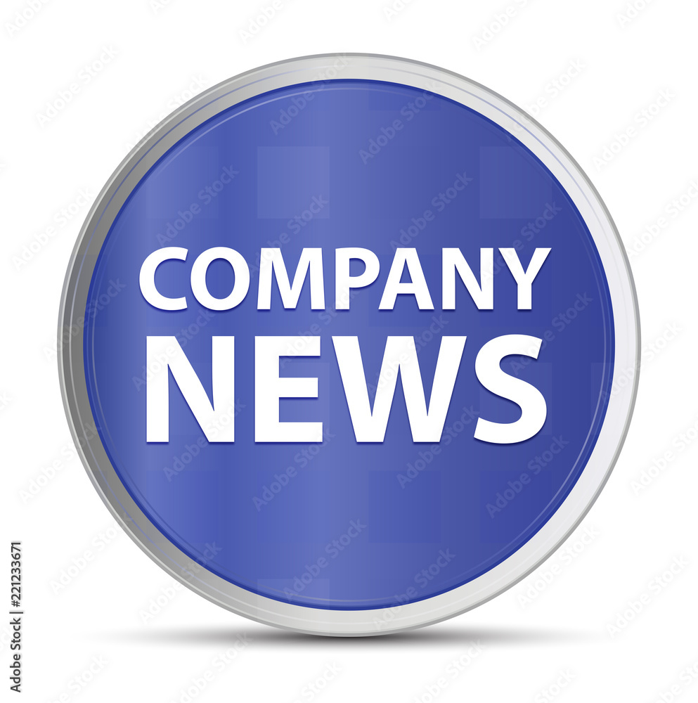 Company News blue round button Company News blue round button