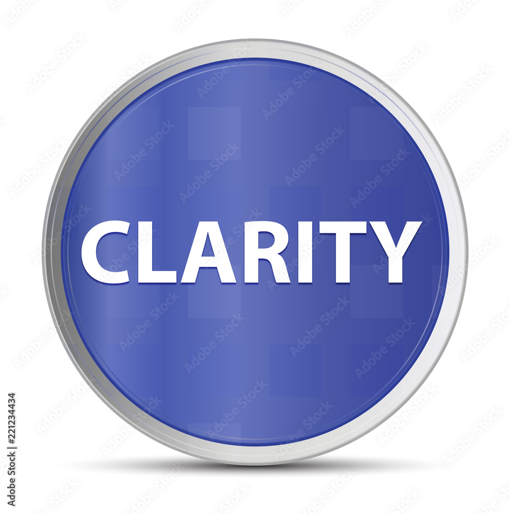 Clarity blue round button