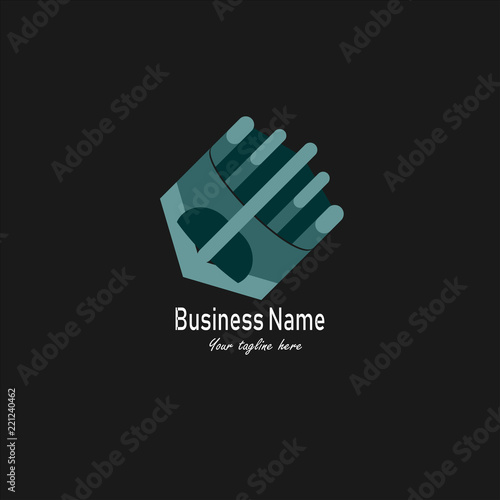 Business and Company Logo or Icon Vector Illustration with EPS10