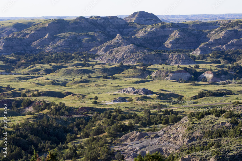 Wild scenic Landscapes of North Dakota