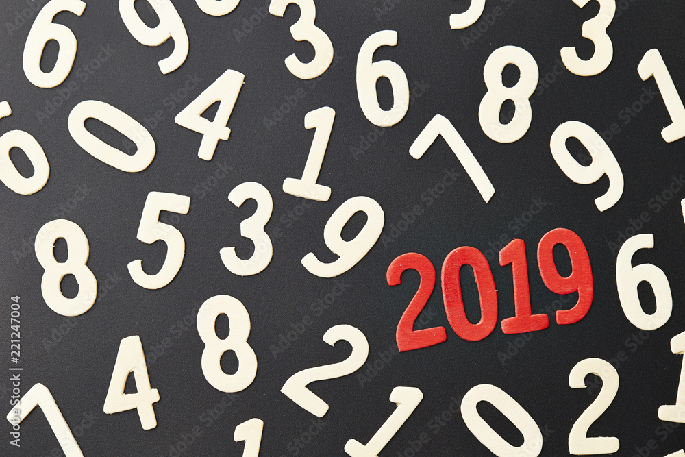 Year 2019 background Year 2019 background