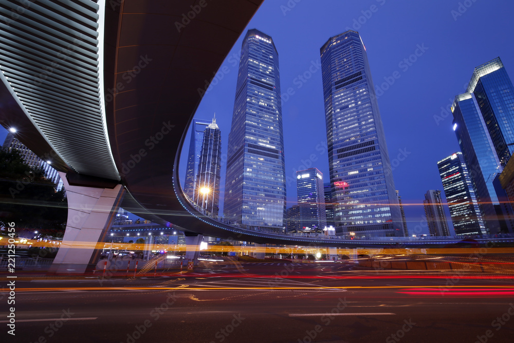 Fototapeta premium Modern architecture in Shanghai, China