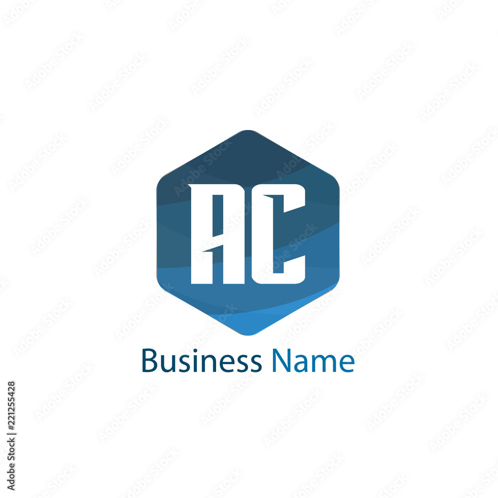 Fototapeta premium Initial Letter AC Logo Template Design