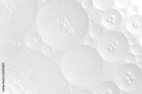 Abstract water bubbles background photo