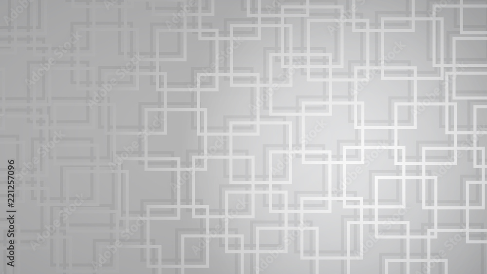 Abstract background of intersecting squares with shadows in gray colors Abstract background of intersecting squares with shadows in gray colors