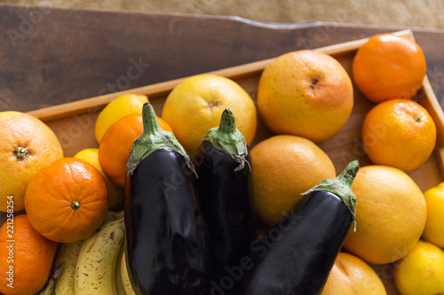 Fruit & Vegetable Platter Arrangement photo