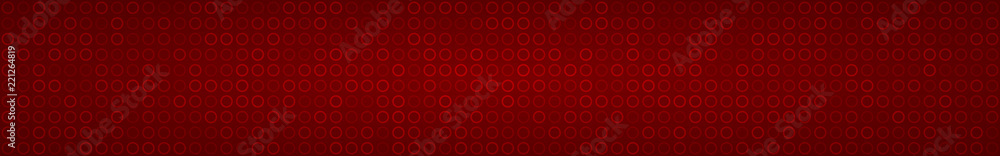 Abstract horizontal banner or background of small rings in red colors. Abstract horizontal banner or background of small rings in red colors.